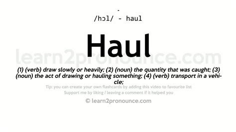 haul meaning in tagalog|Haul in Tagalog.